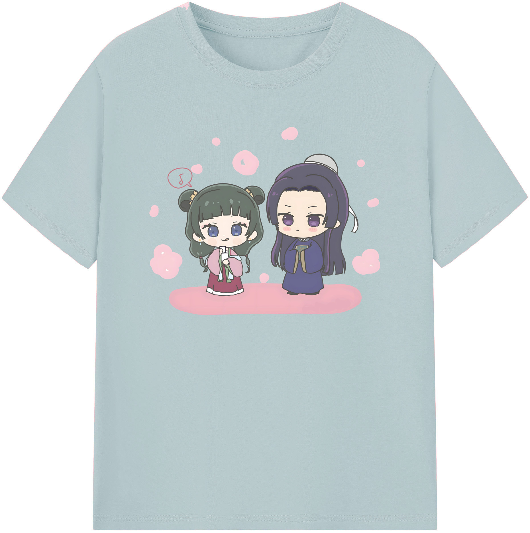 （画像用） 薬屋のひとりごと The Apothecary Diaries 綿100％半袖Tシャツ（フロントプリント）